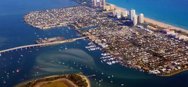 Port Charlotte Florida - Port Charlotte Aerial View FL