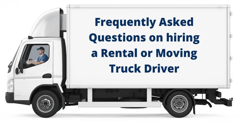 Rental Truck Driver FAQ